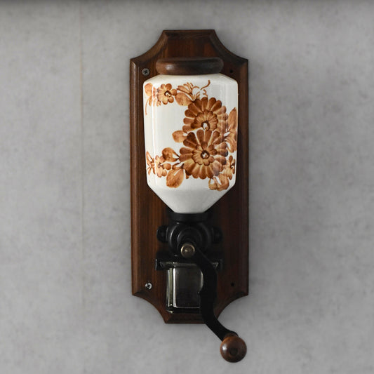 Vintage Wall-Mounted Coffee Grinder