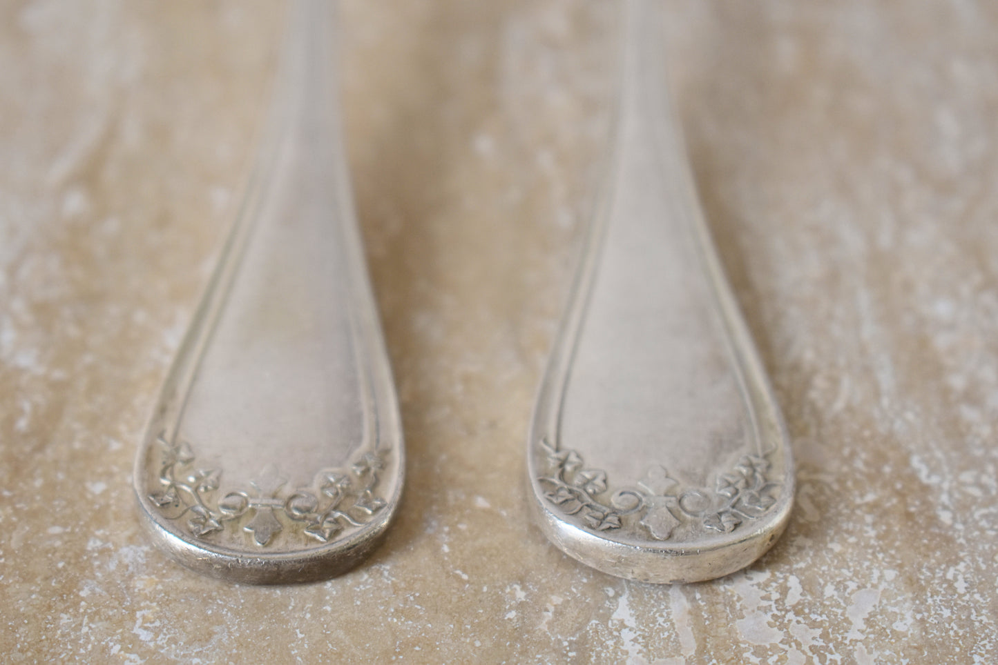 French Ercuis Silver-Plated Flatware Set of 4