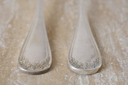 French Ercuis Silver-Plated Flatware Set of 4