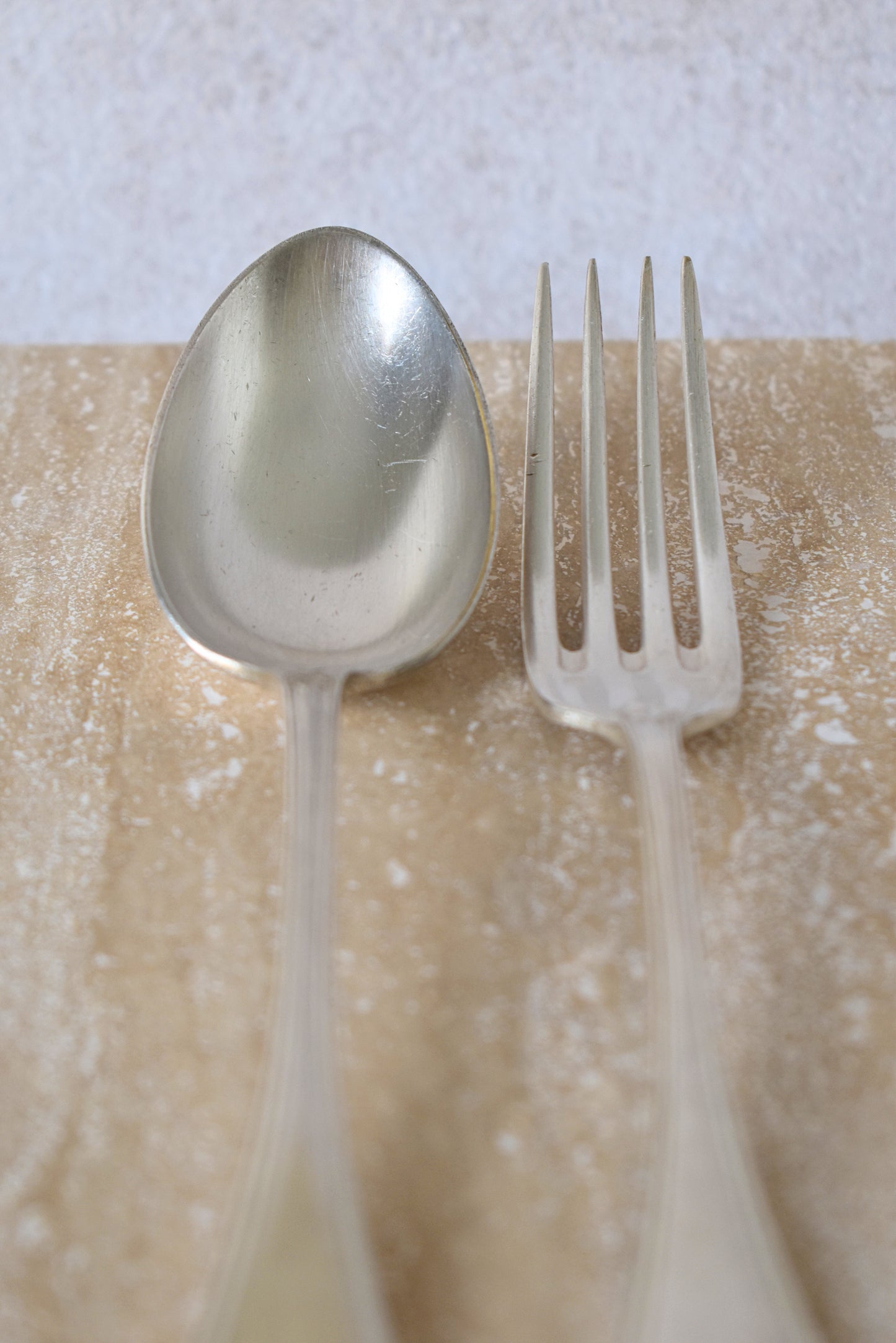 French Ercuis Silver-Plated Flatware Set of 4
