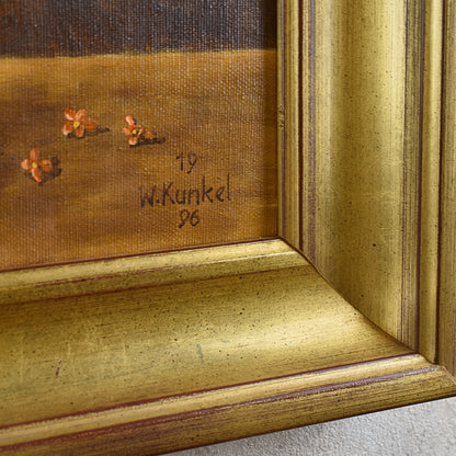 Decorative Floral Still Life Painting, 1996