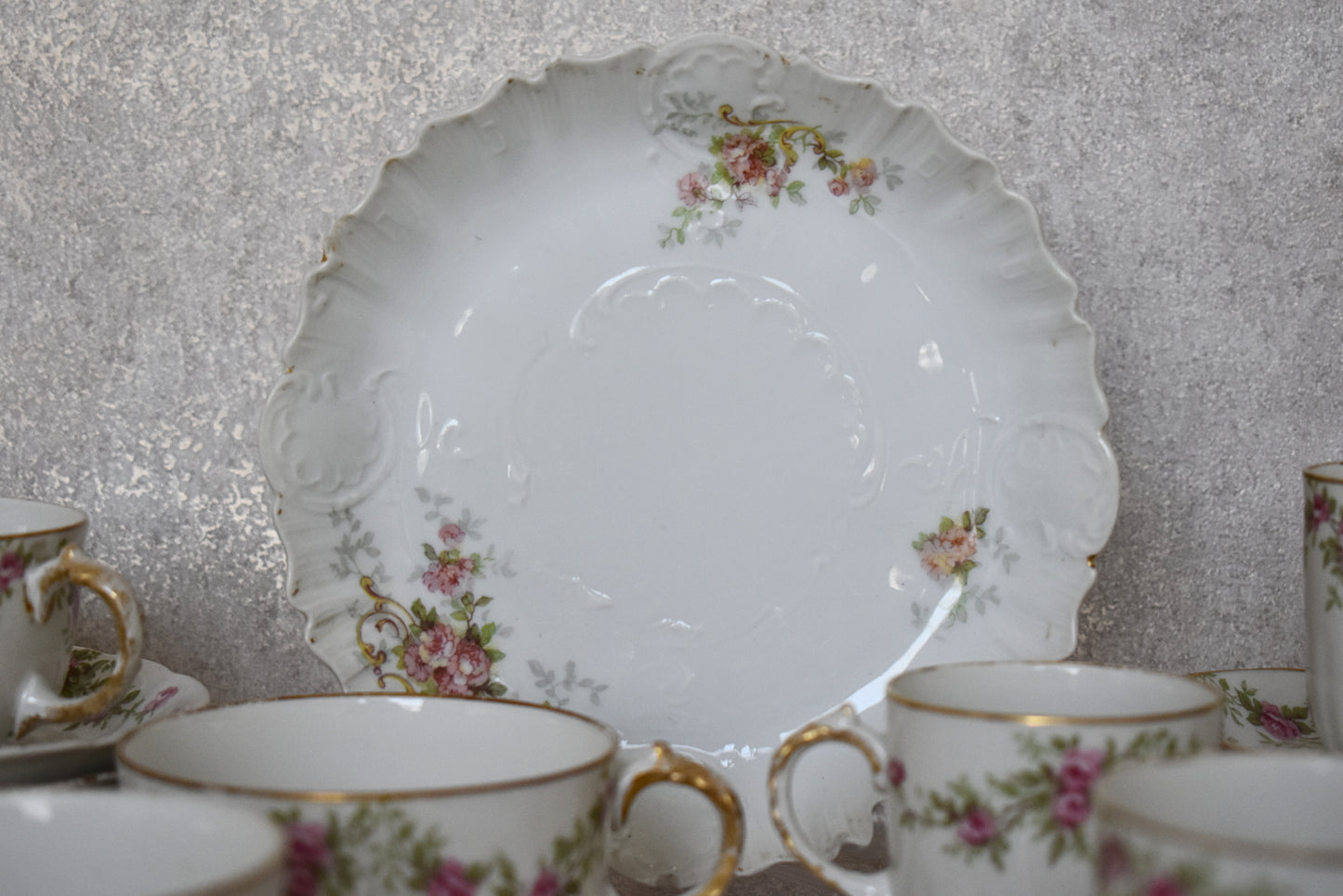 Limoges Porcelain Tea and Coffee Set – France, 1900–1920