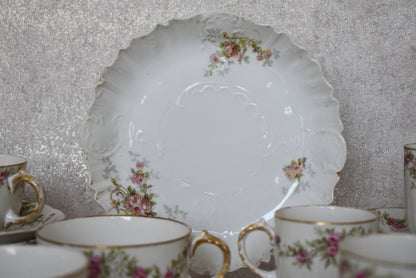 Limoges Porcelain Tea and Coffee Set – France, 1900–1920