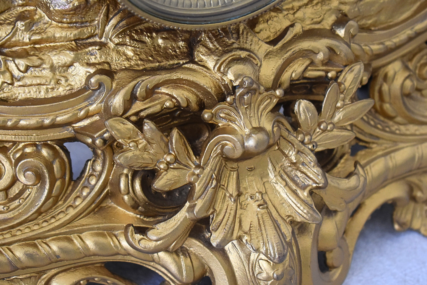 Antique French Mantel Clock – “Allégories des Vendanges et Moissons” by Magnin & MV