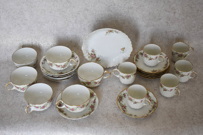 Limoges Porcelain Tea and Coffee Set – France, 1900–1920