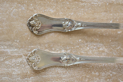 Antique French Solid Silver Flatware Set of 4