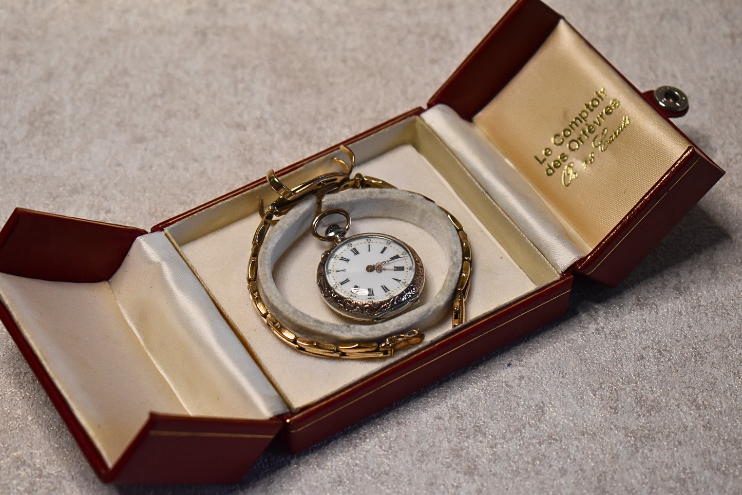 La Reine Swiss Exhibition Pocket Watch – Brussels 1897