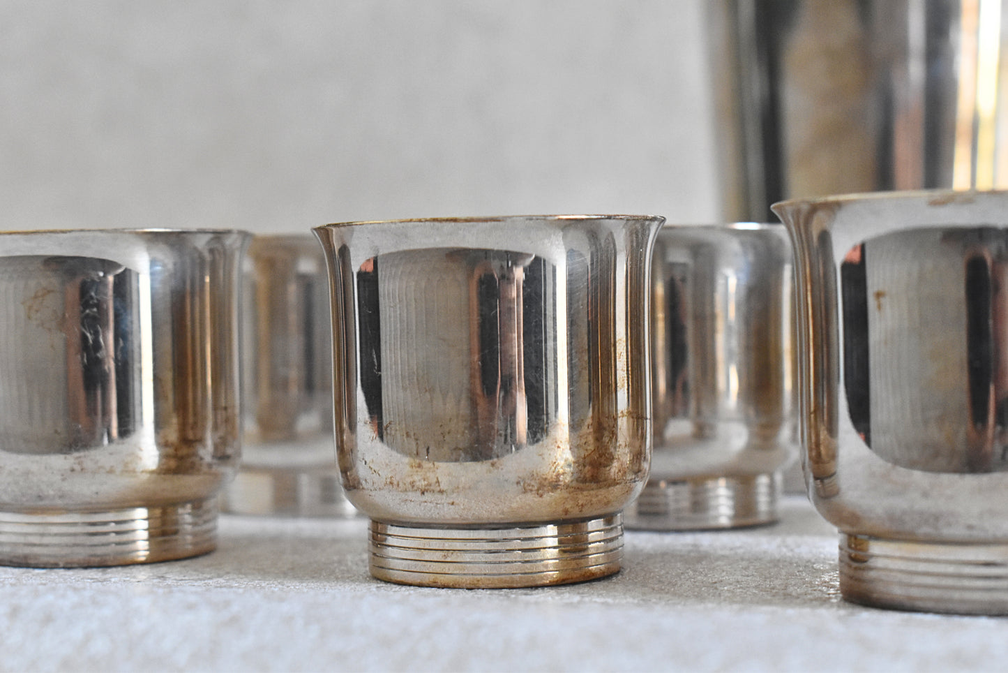 Vintage French Cocktail Shaker Set, 1960s–1970s