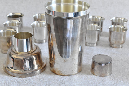 Vintage French Cocktail Shaker Set, 1960s–1970s