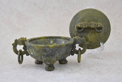 Chinese Archaistic Stone Incense Burner