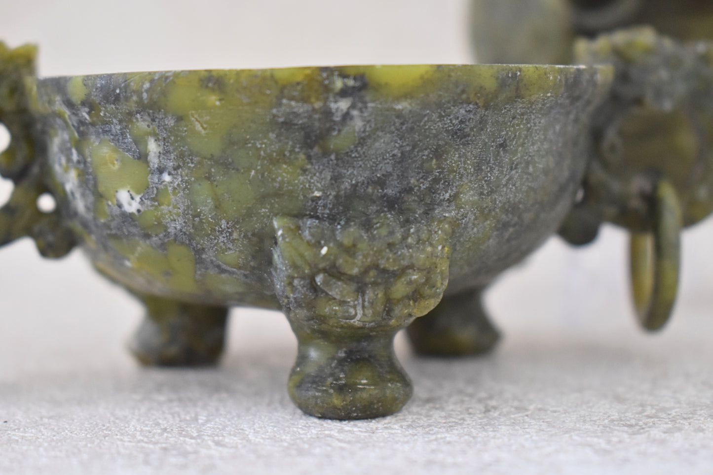 Chinese Archaistic Stone Incense Burner