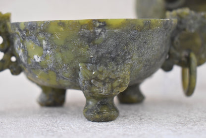 Chinese Archaistic Stone Incense Burner