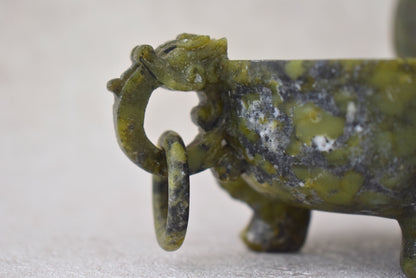 Chinese Archaistic Stone Incense Burner