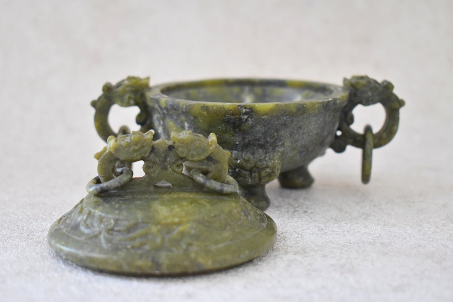 Chinese Archaistic Stone Incense Burner