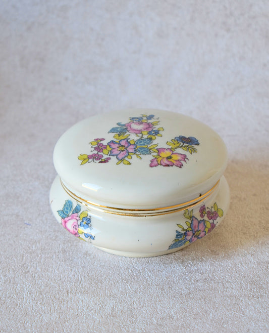 Vintage Porcelain Jewelry Box