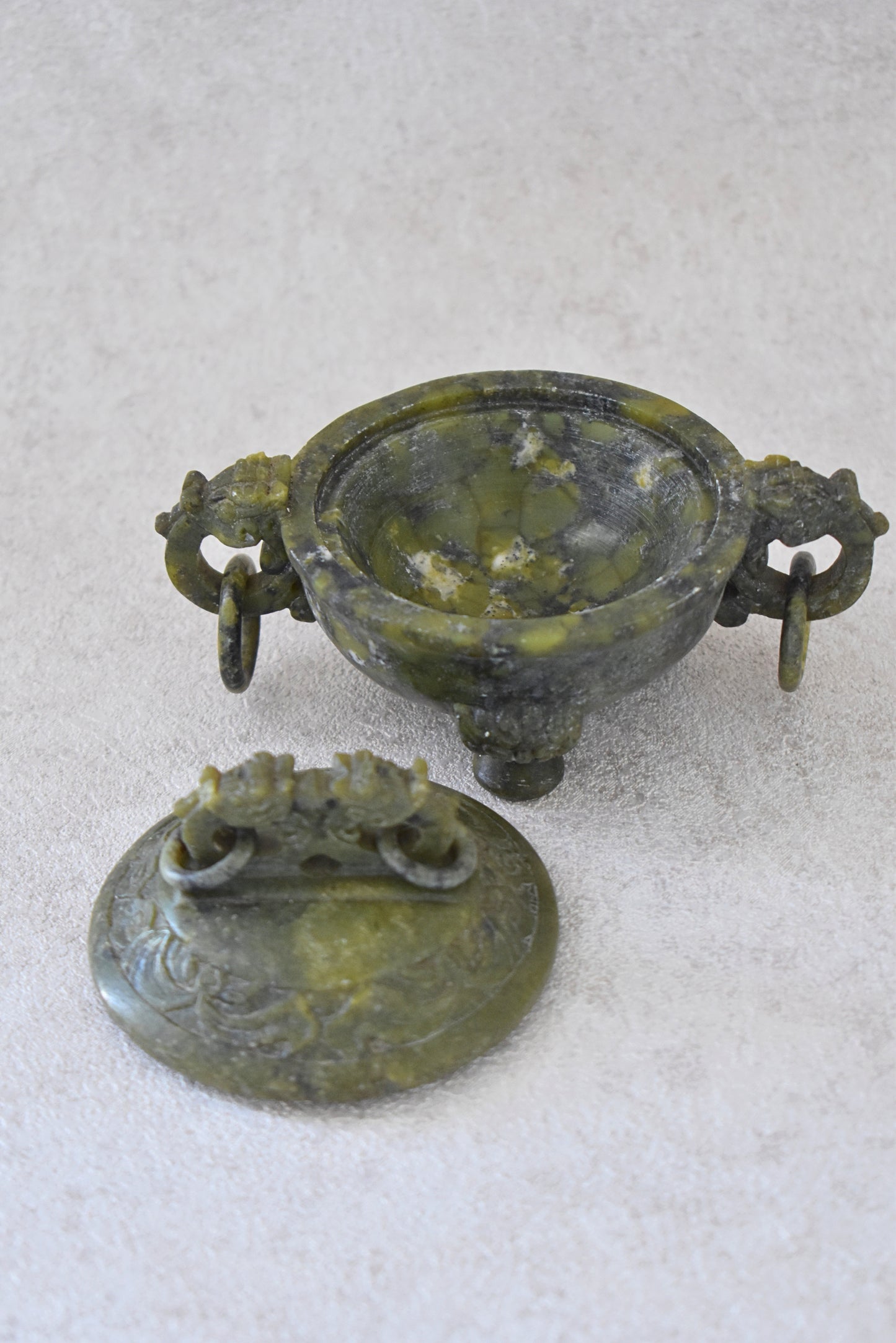 Chinese Archaistic Stone Incense Burner