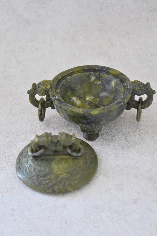 Chinese Archaistic Stone Incense Burner