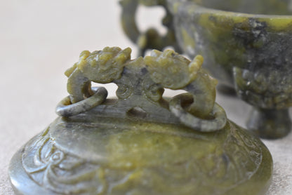 Chinese Archaistic Stone Incense Burner