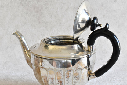 Vintage English Silver-Plated Tea Set, 1950s
