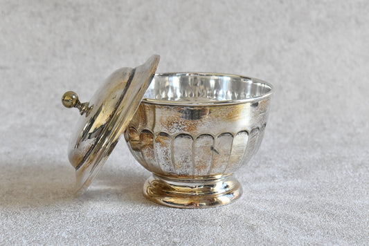 Vintage English Silver-Plated Tea Set, 1950s