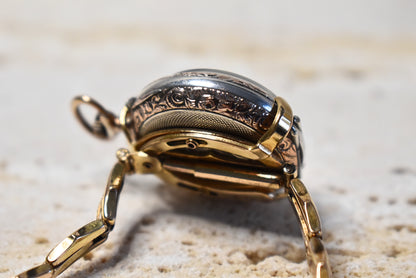 La Reine Swiss Exhibition Pocket Watch – Brussels 1897