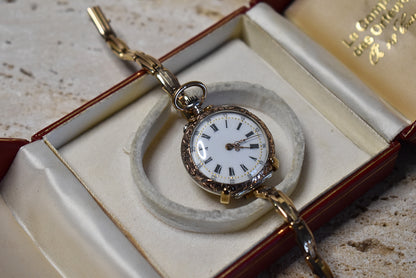 La Reine Swiss Exhibition Pocket Watch – Brussels 1897