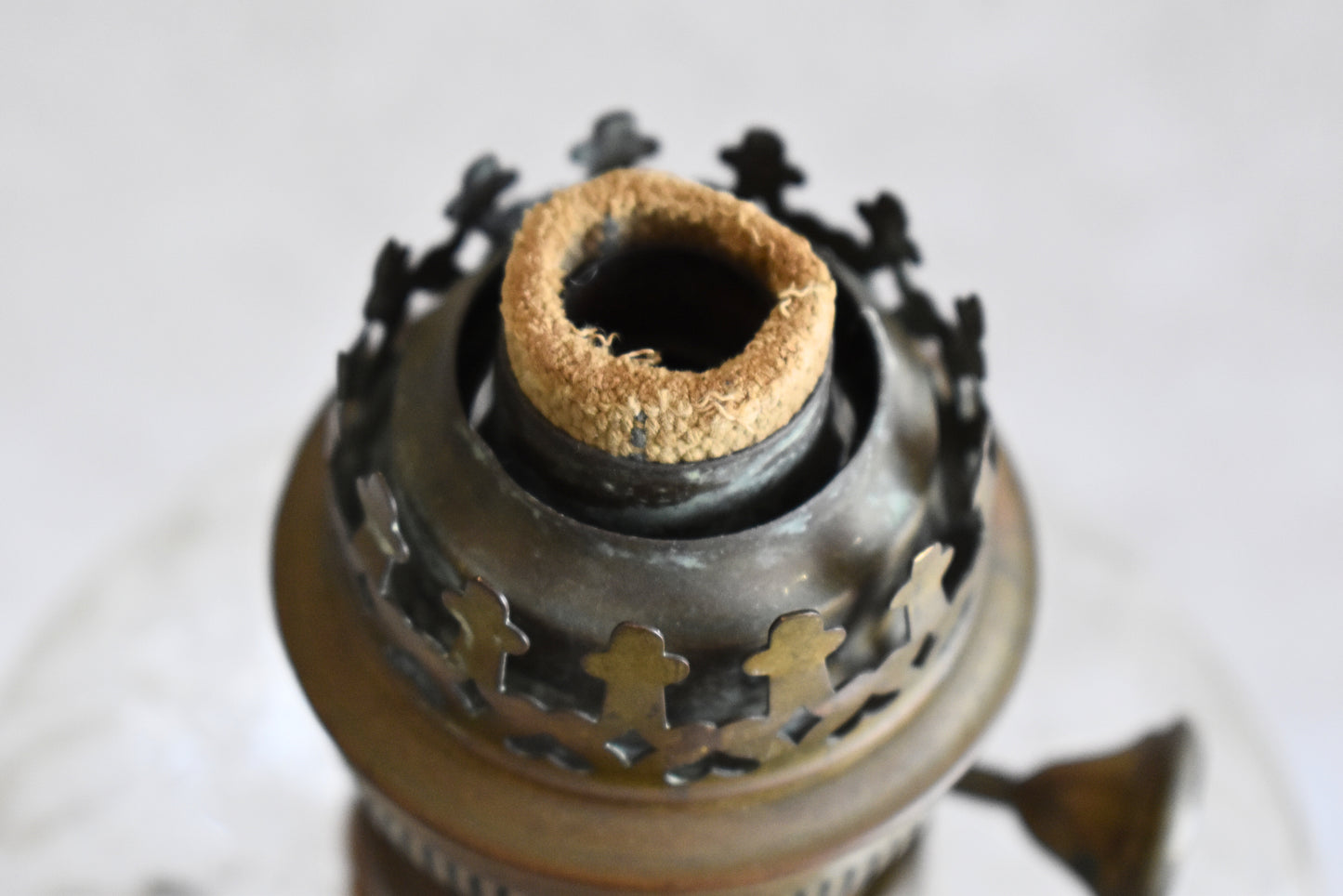 Antique French Matador Oil Lamp Early 20th Century