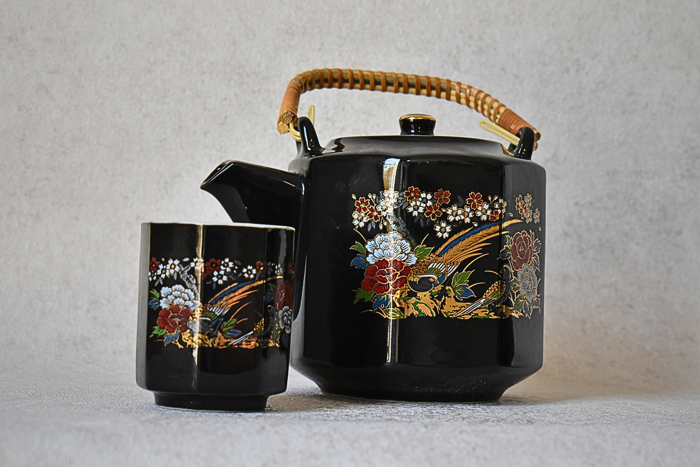 Japanese Octagonal Tea Set