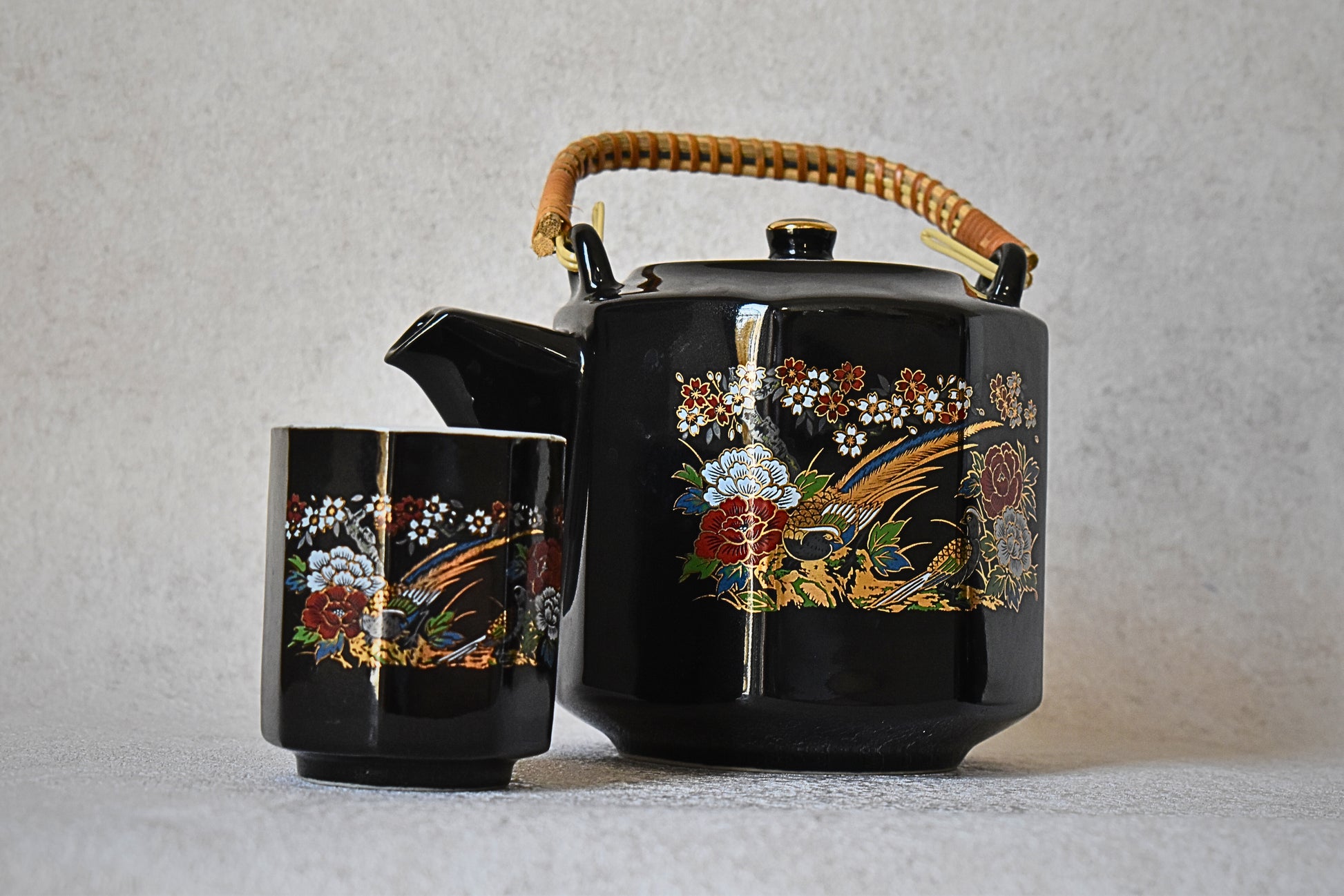 Japanese Octagonal Tea Set