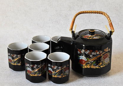 Japanese Octagonal Tea Set