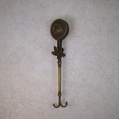 Antique North Indian Brass Kajal Dani Vanity Set