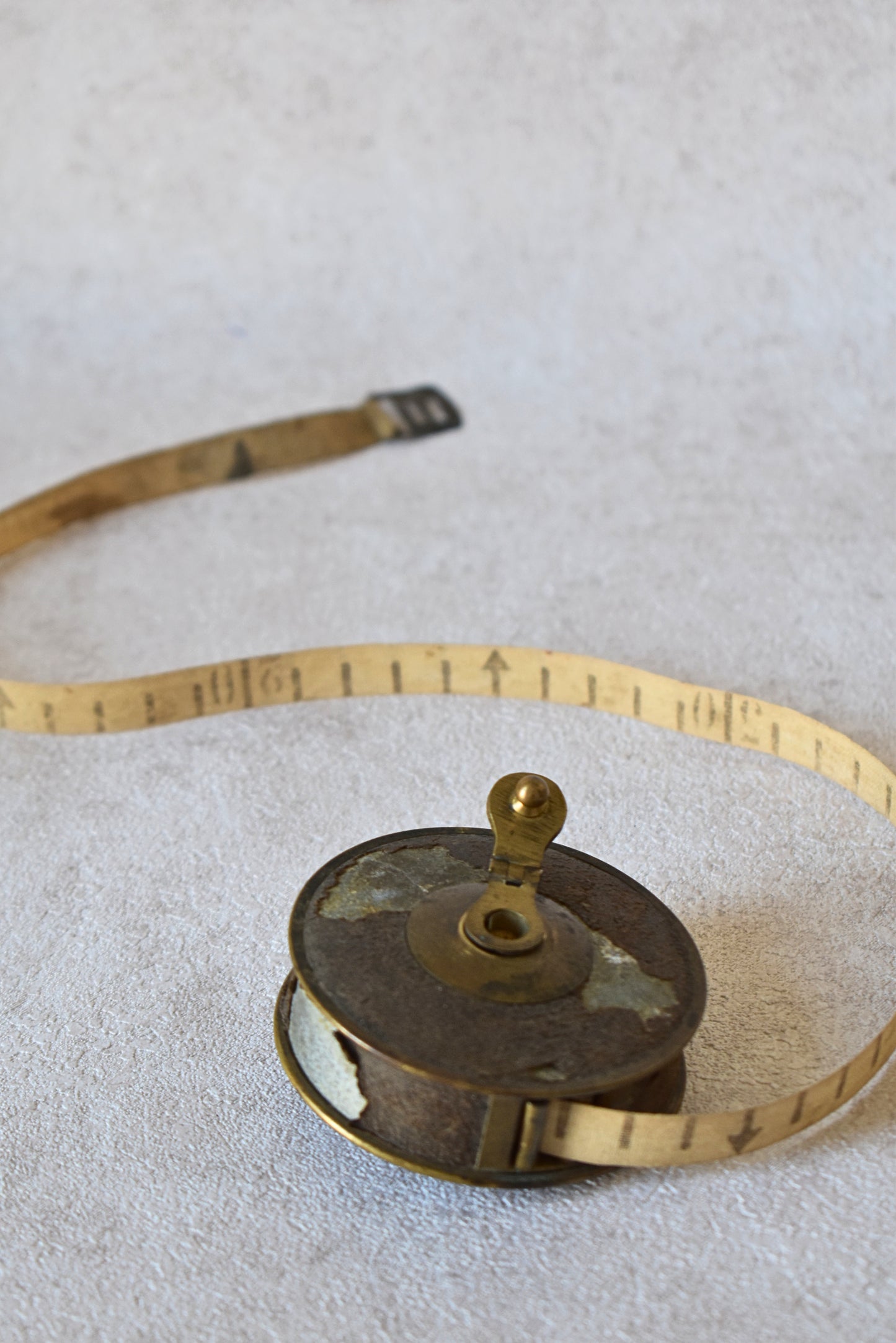 Vintage 10m Tape Measure Reel, 1920s–1940s