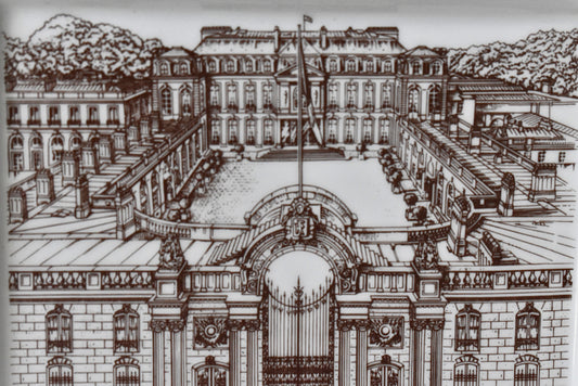 Official French Presidential Porcelain Ashtray, Jacques Chirac Gift