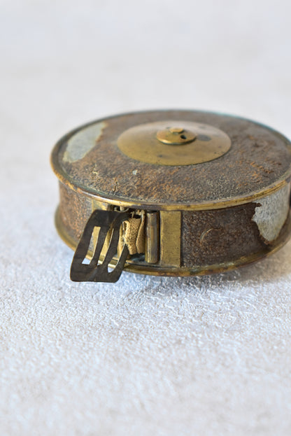 Vintage 10m Tape Measure Reel, 1920s–1940s