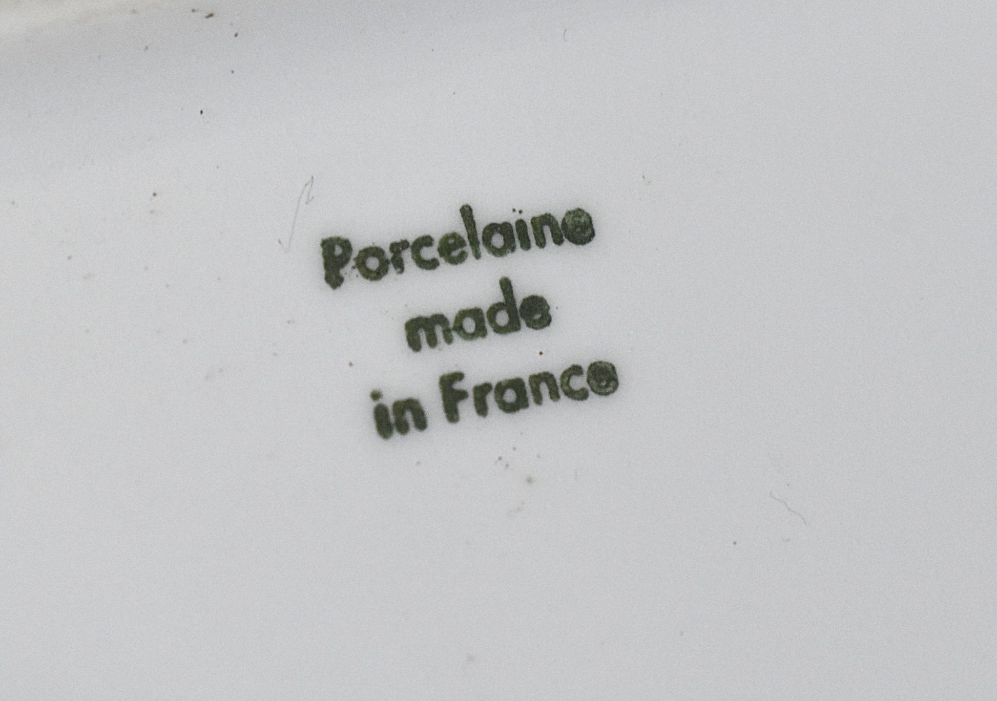 Official French Presidential Porcelain Ashtray, Jacques Chirac Gift
