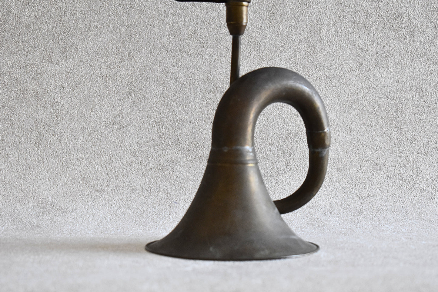 Vintage Brass Auto Horn with Squeeze Bulb