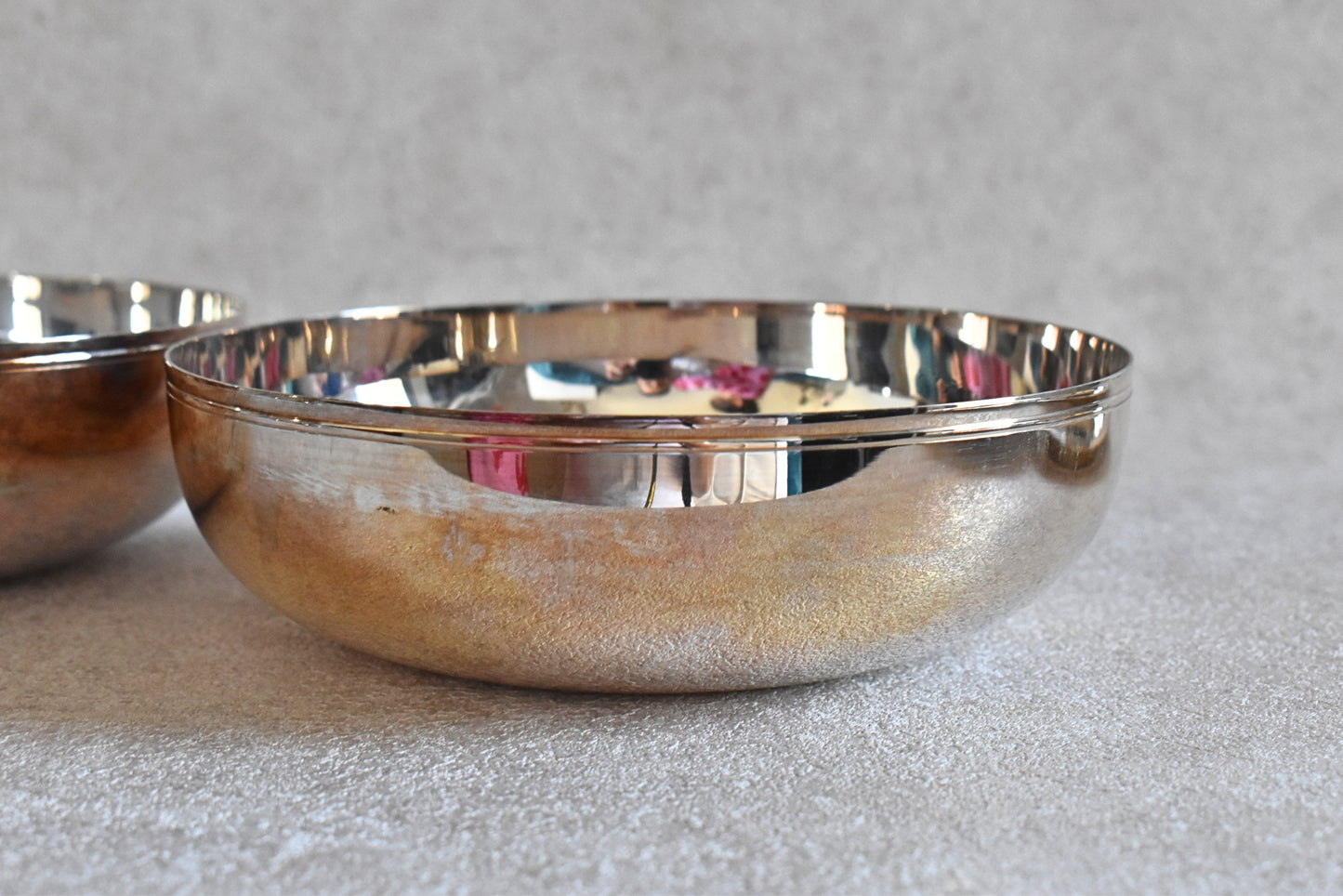 Pair of Vintage Christofle Silver-Plated Bowls
