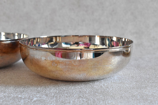 Pair of Vintage Christofle Silver-Plated Bowls