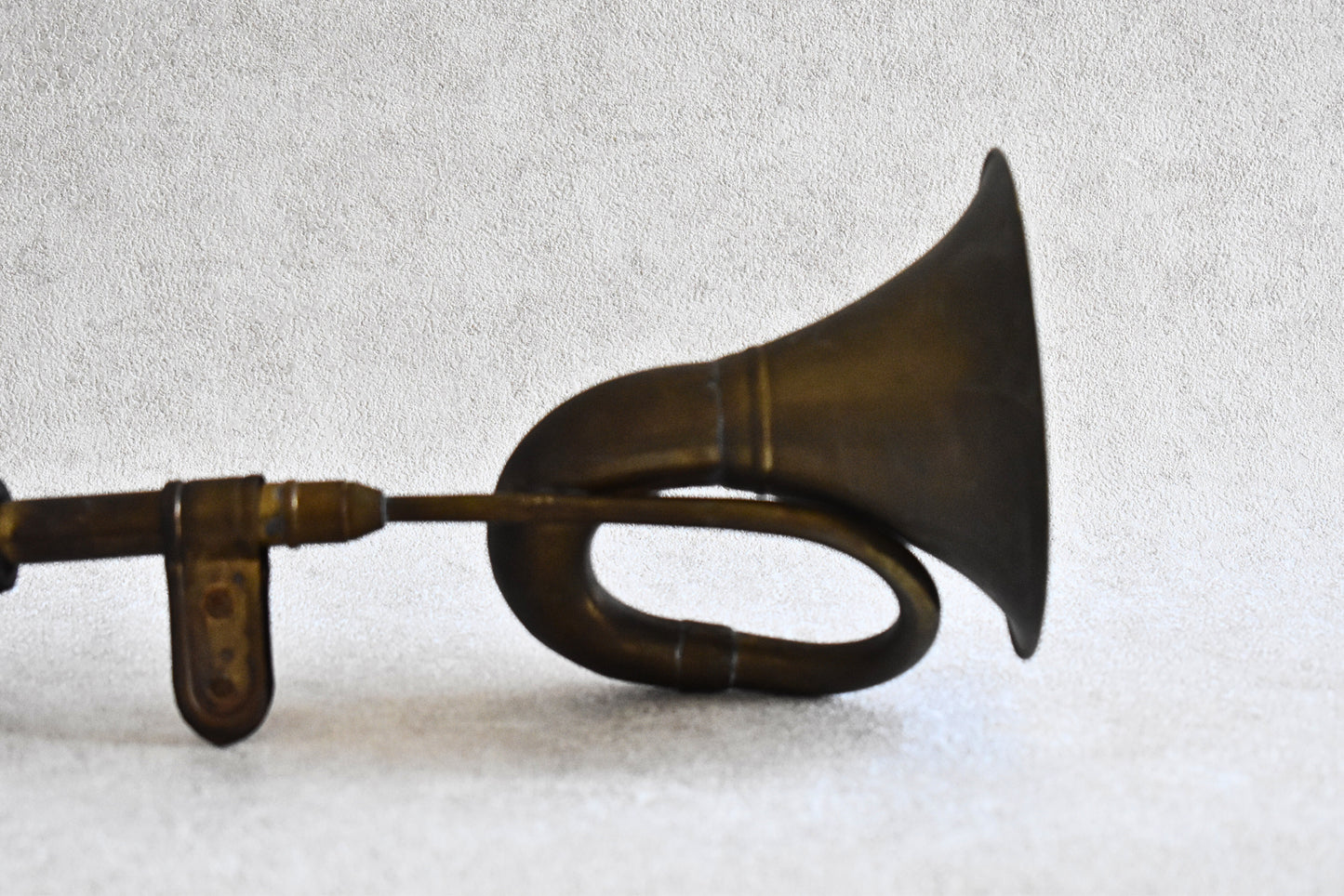 Vintage Brass Auto Horn with Squeeze Bulb