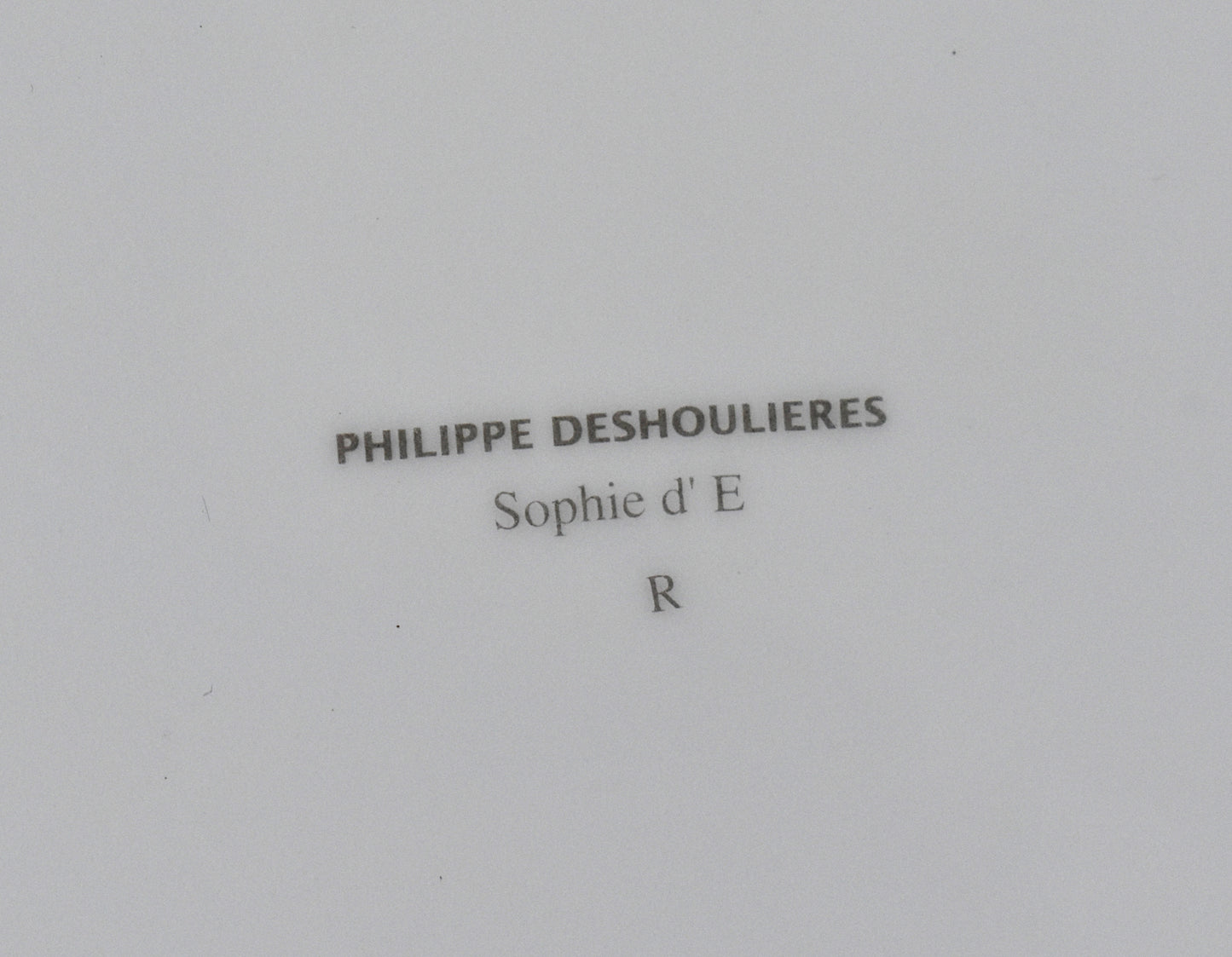 Official French Presidential Porcelain Ashtray, Jacques Chirac Gift