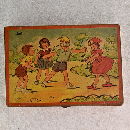 Mid-Century Children’s Picture Cube Puzzle