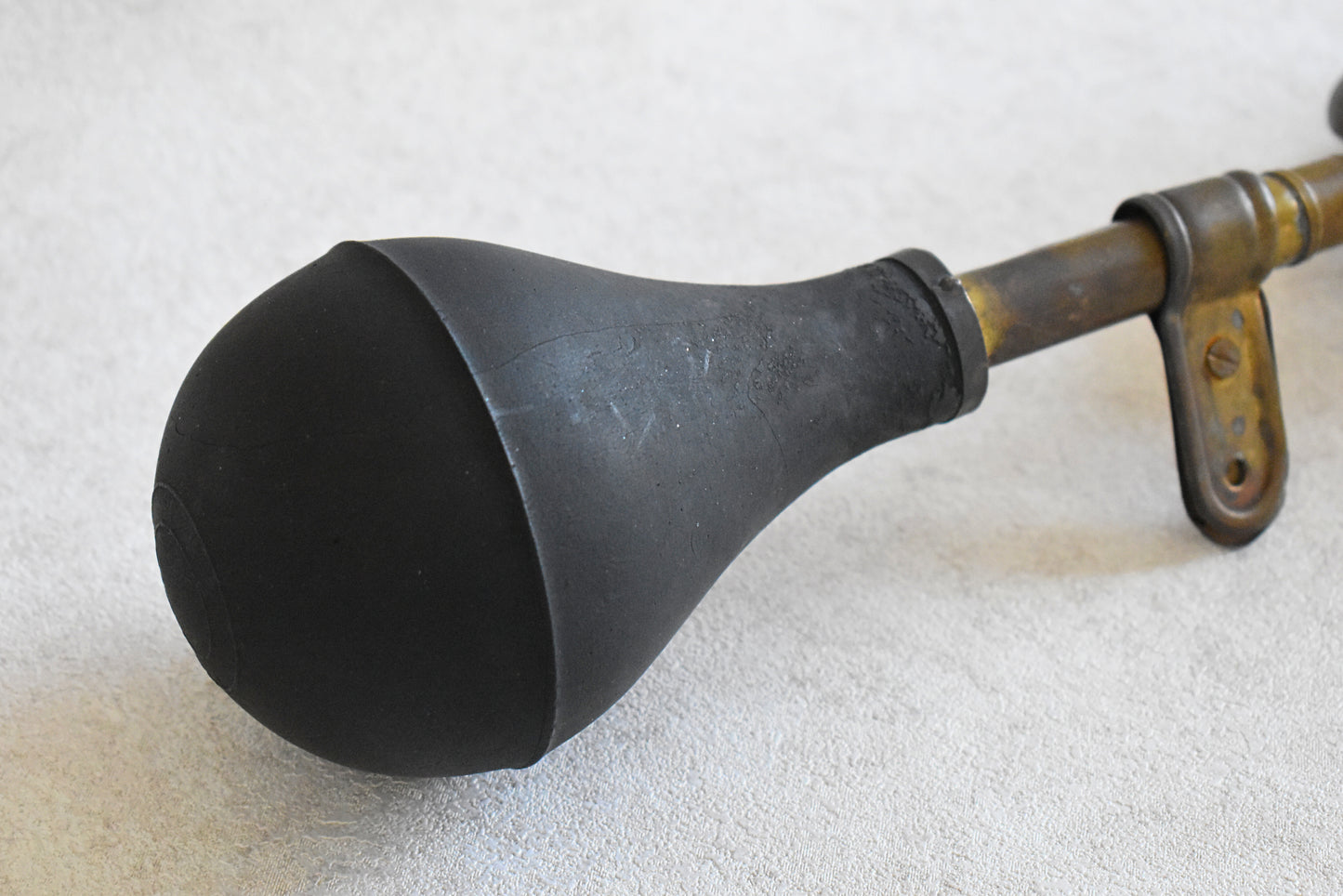 Vintage Brass Auto Horn with Squeeze Bulb