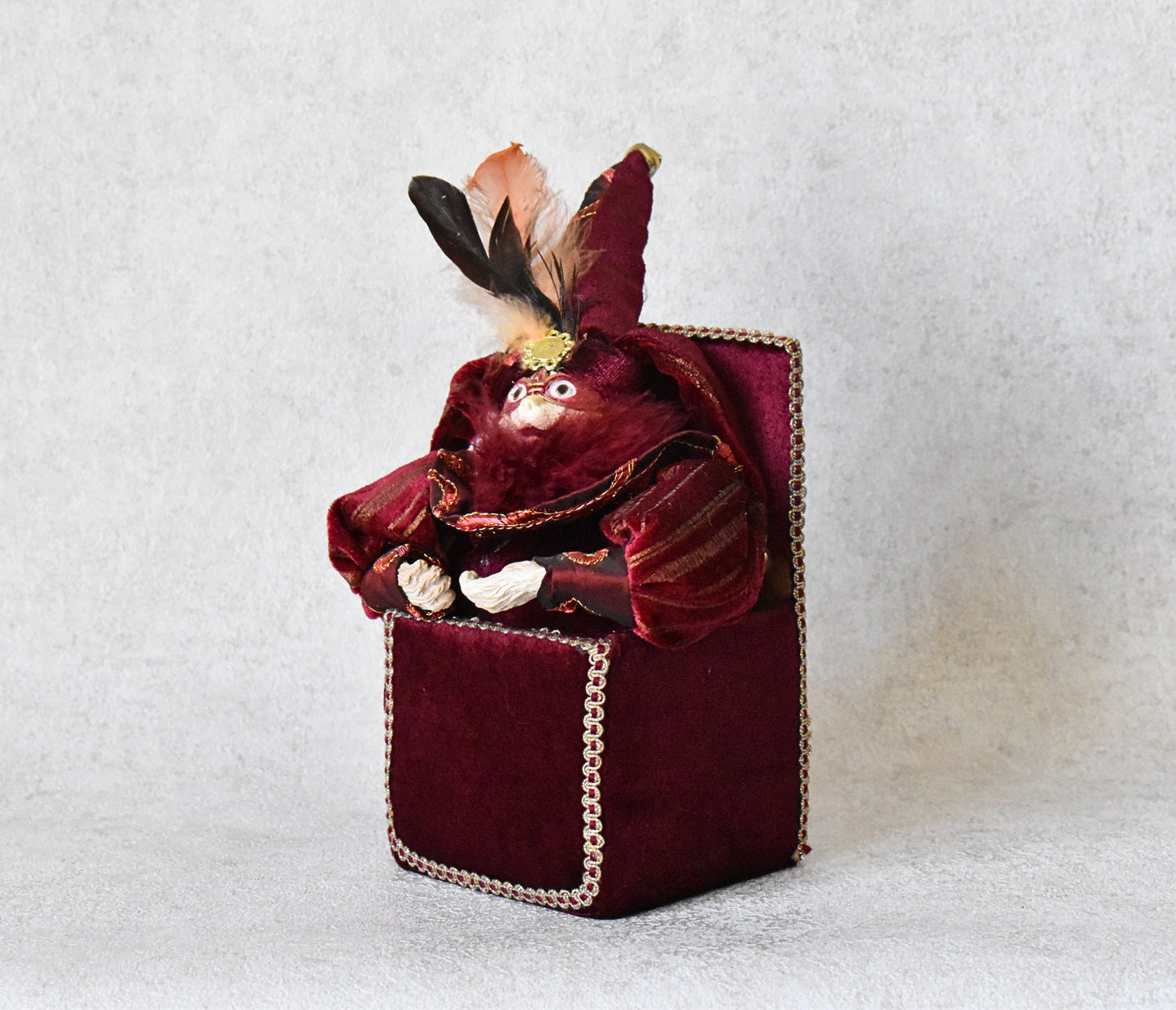Vintage Musical Jester Automaton, 1970s