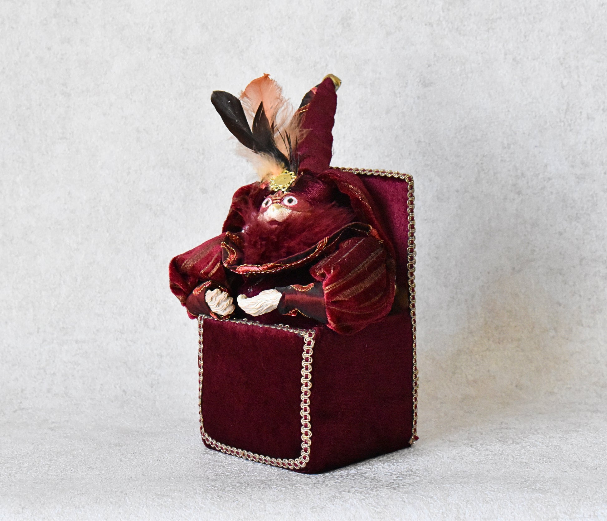 Vintage Musical Jester Automaton, 1970s