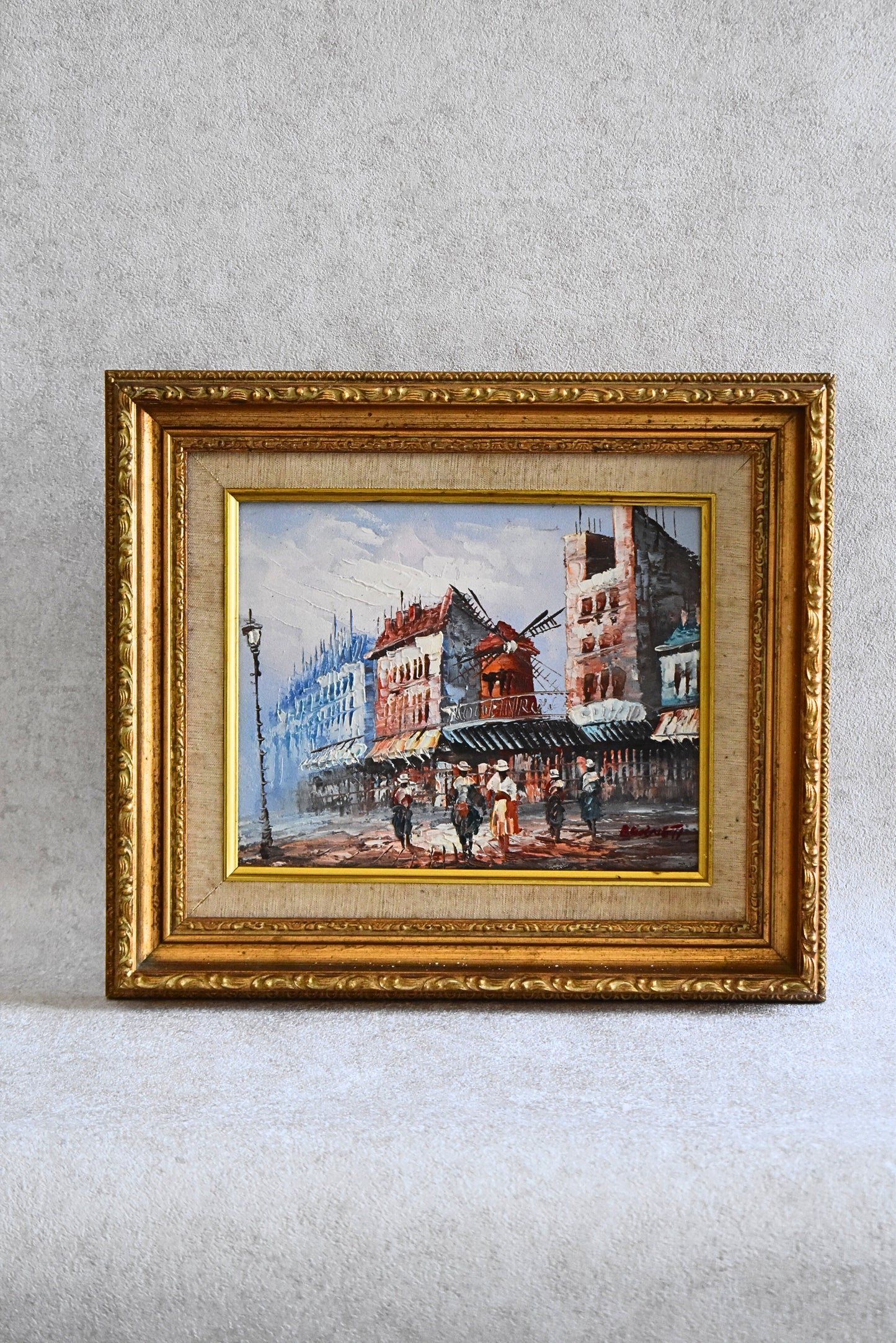 Montmartre Oil Painting by Caroline Burnett