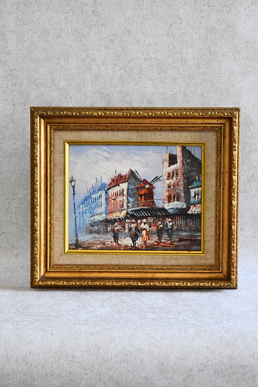 Montmartre Oil Painting by Caroline Burnett