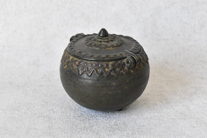 Antique Indian Bronze Coin Box