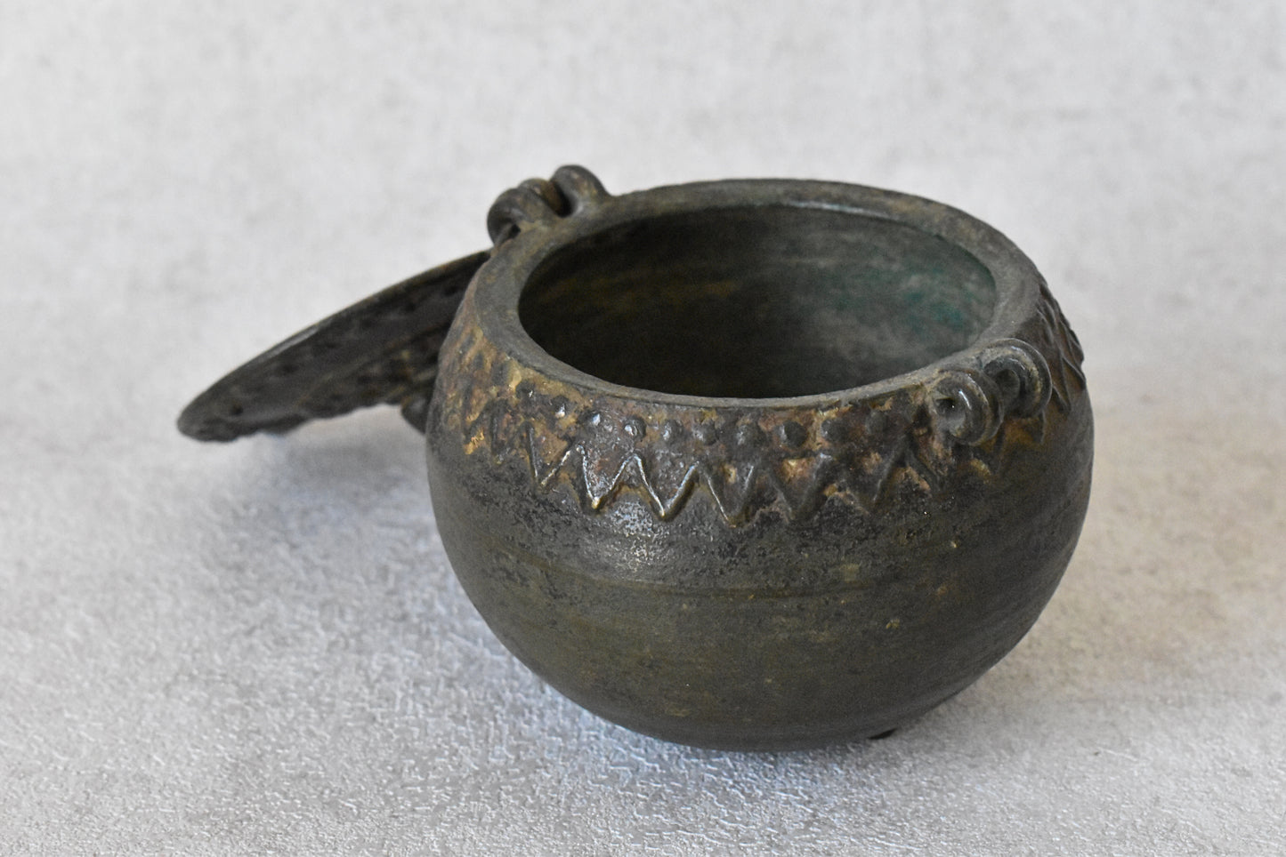 Antique Indian Bronze Coin Box