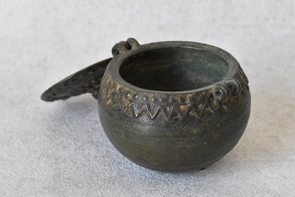 Antique Indian Bronze Coin Box