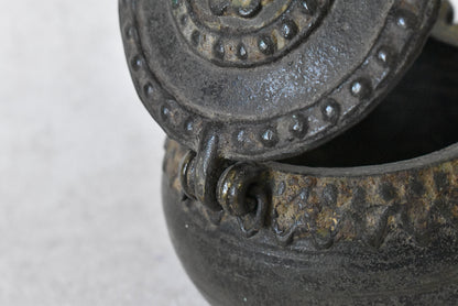 Antique Indian Bronze Coin Box